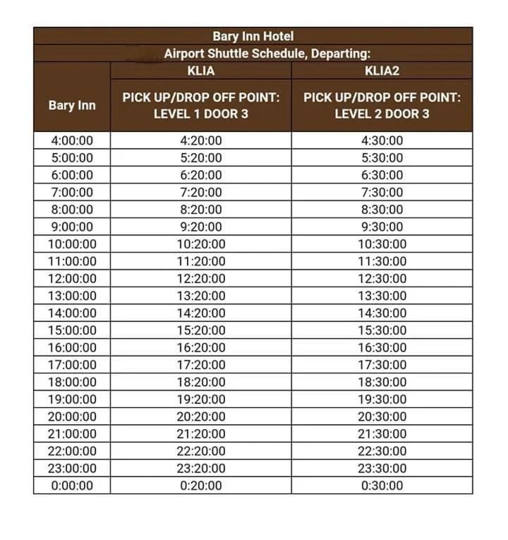 Bary Inn, Klia & Klia2 - 24 Hours Free Airport Pick-Up Sepang Exterior foto
